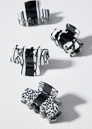 Anthropologie Mini Claw Clips, Set of 4