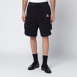 Amiri Schwarze Cargo-Shorts aus Baumwollmischung von Amiri