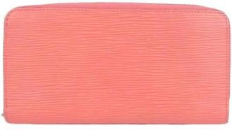 Louis Vuitton Pre-owned Zippy Wallet Epi Long Wallet - Dames - Vintage Accessoires - Roze - ONE Size - Leer - Vintage