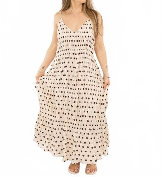All : Row Stina Strappy Dress In Cream Brown