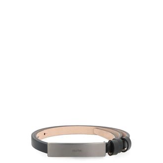 Max Mara unisex, Accessoires, Zwart, Maat: L Leer
