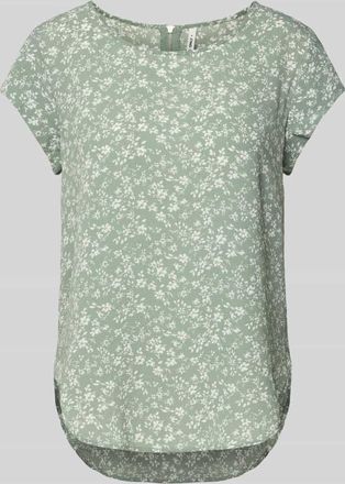 Only Relaxed Fit Blusentop in Crêpe-Qualität Modell VIC in Schilf, Größe 34