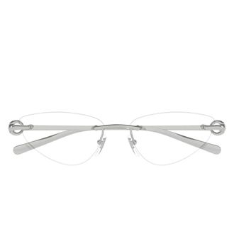 Gucci Glasses, unisex, Gray, Size: 54 MM Gg1702O Optical Frame