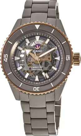 Rado Captain Cook High-Tech Ceramic Skeleton Dial Mens Watch R32150162