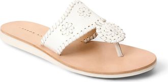 Jack Rogers Boating Jacks Sandal in White at Nordstrom, Size 8.5