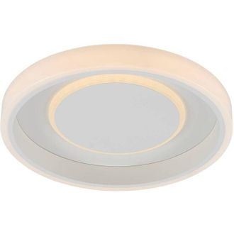 Lindby Led Wikani in Bianco da Metallo - Lindby
