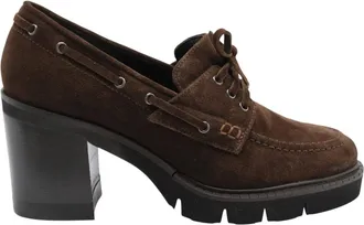 Luca Grossi Schoenen, Dames, Bruin, 39 EU, Perdika Pomp