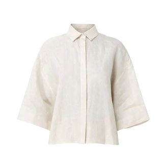 Max Mara Shirts, female, Beige, Size: XS Mmlrito Shirt