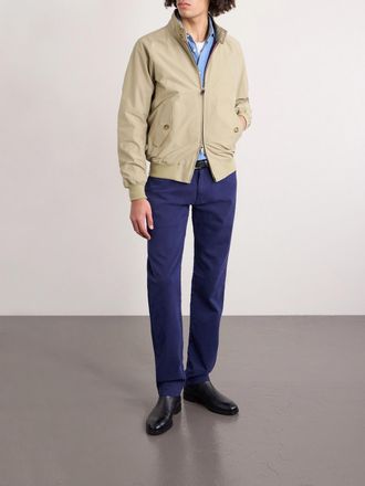 Peter Millar Crown Straight-Leg Cotton-Canvas Trousers