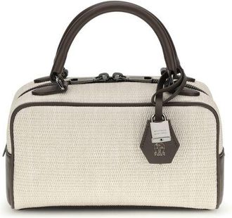 Brunello Cucinelli Gray Polyamide Womens Handbag