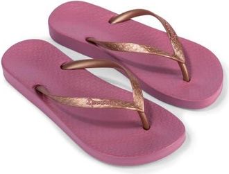Ipanema Ana Flip Flop in Bo359-Lilac/met Pink at Nordstrom, Size 10