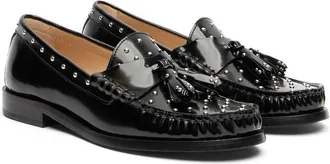 Stuart Weitzman Tassel Loafer - Black