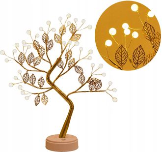 OEM Luces Led Decorativas Para &Aacute;rbol De Navidad, Decoraci&oacute;n De Felicidad, Hermoso Color Dorado