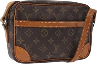 Louis Vuitton Pre-owned Cross Body Bags, female, Brown, Size: ONE SIZE Pre-owned Vintage Cross Body Bag