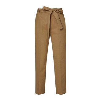 Liu Jo Military Chino Trousers - female - Liu Jo - Slim-fit Trousers - Green - M - Trousers