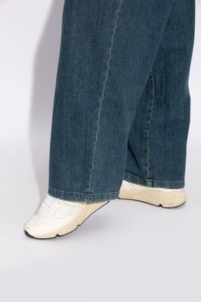 Golden Goose Running Sports Shoes, Womens, White