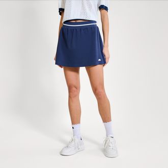Ellesse Skort ELLESSE BROMONT SKORT, Damen, Gr. 36, navy, wei&szlig;, Obermaterial: 50% Baumwolle, 48% Polyester, 2% Elasthan, R&ouml;cke Skort