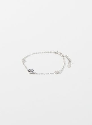 Simons Womens Royal blue stone bracelet