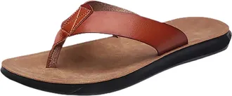 Generic 2026 Mens Slippers Fashion Mens Summer Beach Breathable Shoes Sandals Male Slipper Flip Flops Flat (6.5)