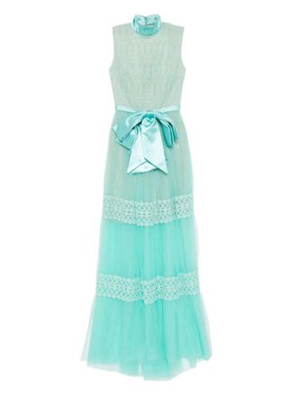 Saiid Kobeisy Lace Long Dress