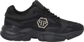 Philipp Plein Runner - unisex - Sneakers - Zwart - 40 EU - Leer - Schoenen