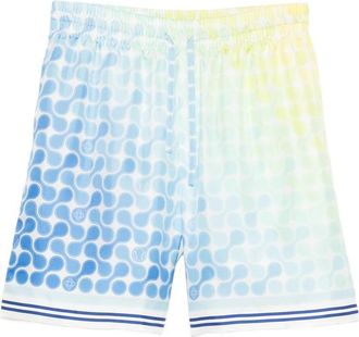 Casablanca Elasticated Patterned Shorts
