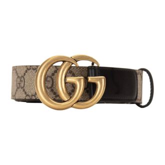 Gucci Heren, Accessoires, Beige, Maat: 115 CM Leer