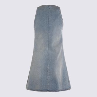 Courr&egrave;ges Womens Dresses Denim Blue _co