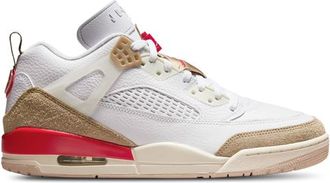 Nike Jordan Mens Spizike Low - Basketball Shoes White/Fire Red Size 10.0