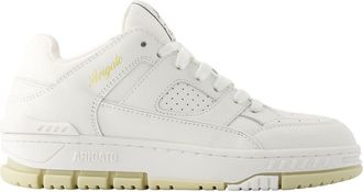 Axel Arigato Womens Area Lo Sneaker White Calfskin