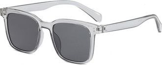 Generic Mens Commuter Resort Sunglasses Large Frame Womens Sports Sun Glasses(Grey)