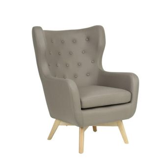 Muemue Sill&oacute;n orejero gris 101x75x85cm