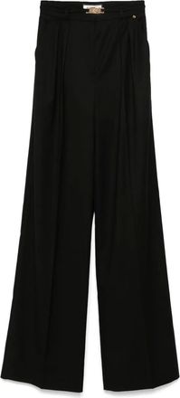 Nissa Pantaloni con cintura - Nero