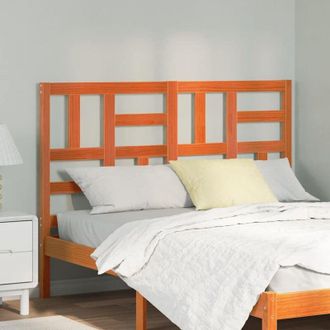 vidaXL Vidaxl - Testiera del letto con testiera Cera marrone 145.5 x 4 x 104 cm