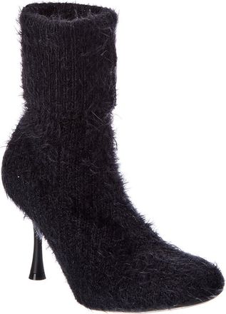 Gianvito Rossi Finny 85 Knit Bootie