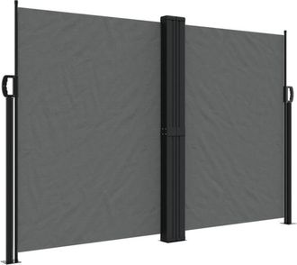 vidaXL Toldo Lateral Retr&aacute;ctil Gris Antracita 160x1000 Cm Vidaxl