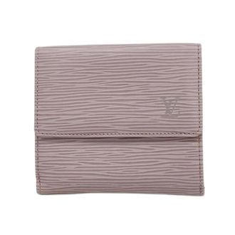 Louis Vuitton Pre-owned Wallets, female, Purple, Size: ONE SIZE Pre-owned Tri-fold Wallet