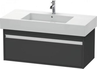 Duravit Duravit - Ketho M&oacute;dulo Mural 6691, 1 Extra&iacute;ble, 1000mm, Para Vero