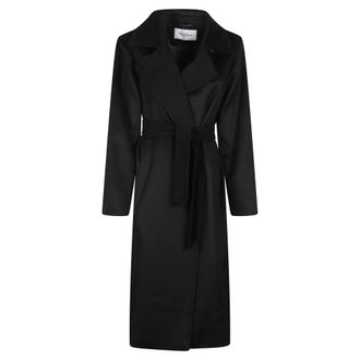 Max Mara Manuela Mantel - Dames - Mantels - Zwart - Maat: S Leer