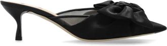 Fendi Heeled Mules, female, Black, Size: 8 US Colibr Heeled Mules