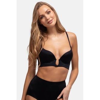Dorina laag uitgesneden voorgevormde beugelbh Sublime Sculpt zwart