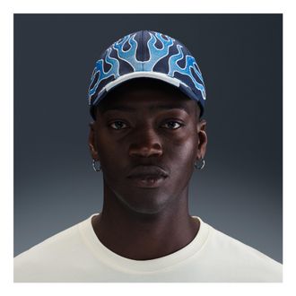 Nike Club Cap Structured OG Flame Cap Navy Blue HV6642-410
