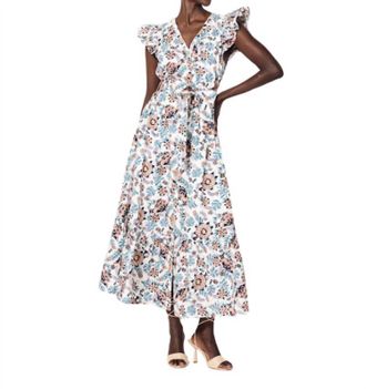 Cleobella Noricel Ankle Dress In Miramounte Print
