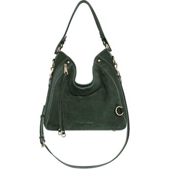 Rebecca Minkoff Mab Suede Hobo Bag in Veridian at Nordstrom Rack