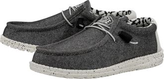 Hey Dude Mens Wally Stretch Loafer - Opal Black