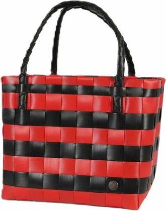 Handed By Paris Spirit Recycled Tote Bags in Black/chili Red at Nordstrom, Size Medium