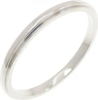 Cartier Platinum 950 Band Ring (Pre-Owned)