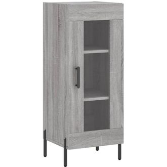 vidaXL Vidaxl - Sideboard Grey Sonoma 34.5x34x90 cm Engineered Wood