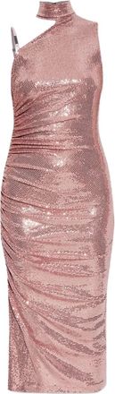 Versace Jeans Couture Abito con paillettes - Rosa