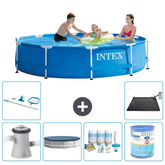Intex Piscina Con Estructura Redonda - 305x76 Cm - 8-piezas S31634